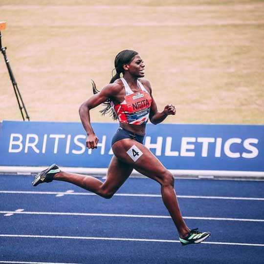 Daryll Neita, GLL Athlete.