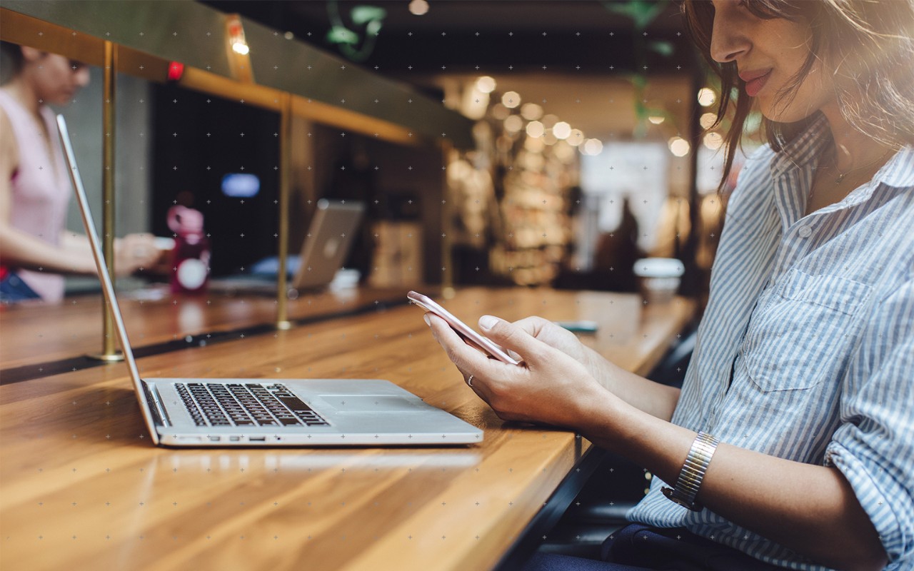 Remote working using smartphone